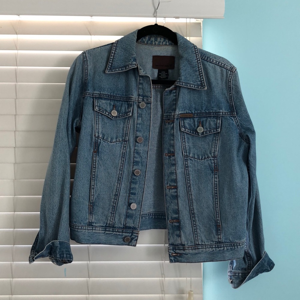 Calvin Klein cropped denim jacket
